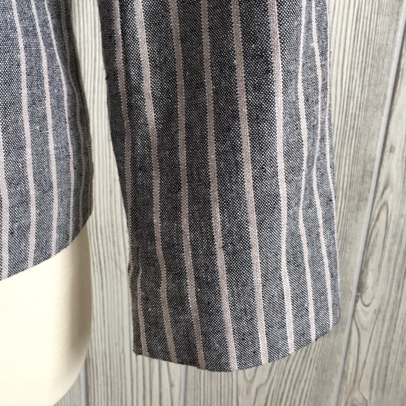 ATHENA Marie Metallic Striped Vintage Blazer Medium - Picture 6 of 11